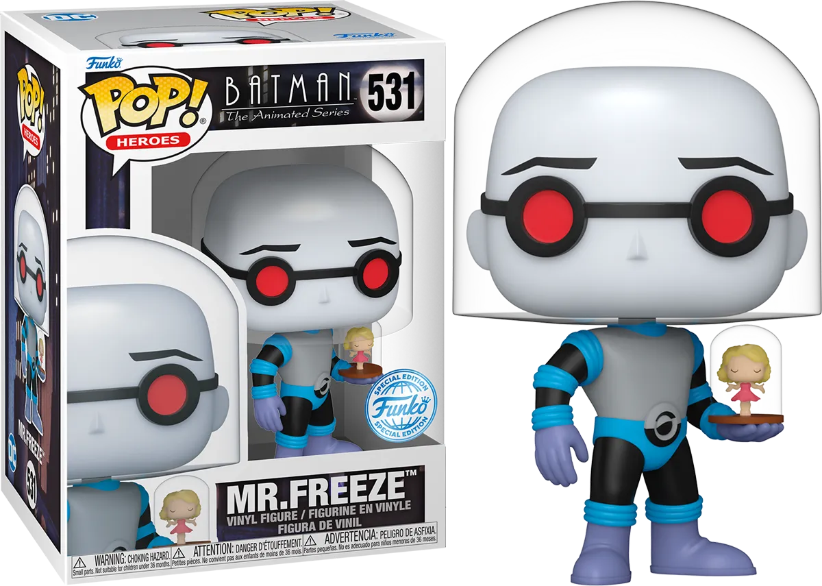 FUN82837 Batman (Animated Series) - Mr. Freeze US Exclusive Pop! Vinyl [RS] - Funko - Titan Pop Culture