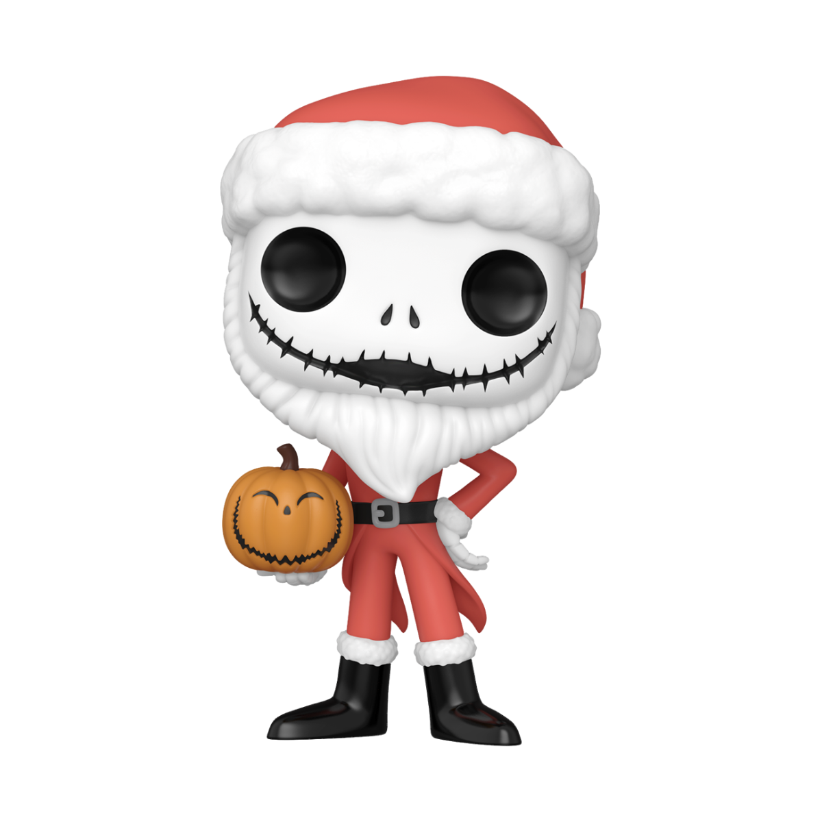 FUN82861 The Nightmare Before Christmas - Santa Jack with Jack-o-lantern US Exclusive Pop! Vinyl [RS] - Funko - Titan Pop Culture