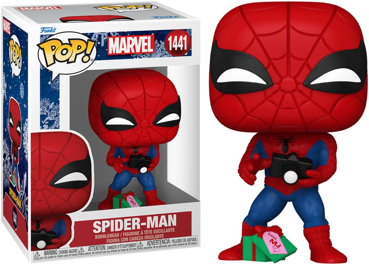 FUN80032 + FUN80033 + FUN80034 + FUN80035 + FUN82877 Marvel - Marvel-lous Holiday Pop! Vinyl Bundle (Set of 5) - Funko - Titan Pop Culture