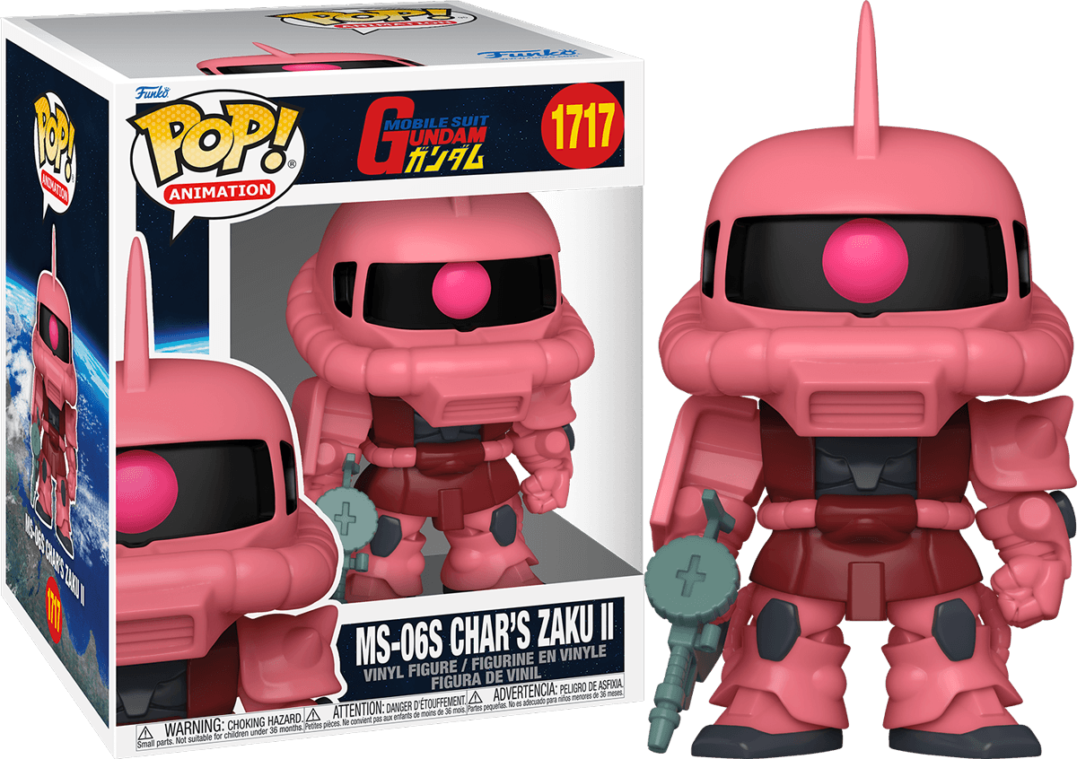 FUN82984 Mobile Suit Gundam - Char's Zaku II 6" Pop! Vinyl - Funko - Titan Pop Culture