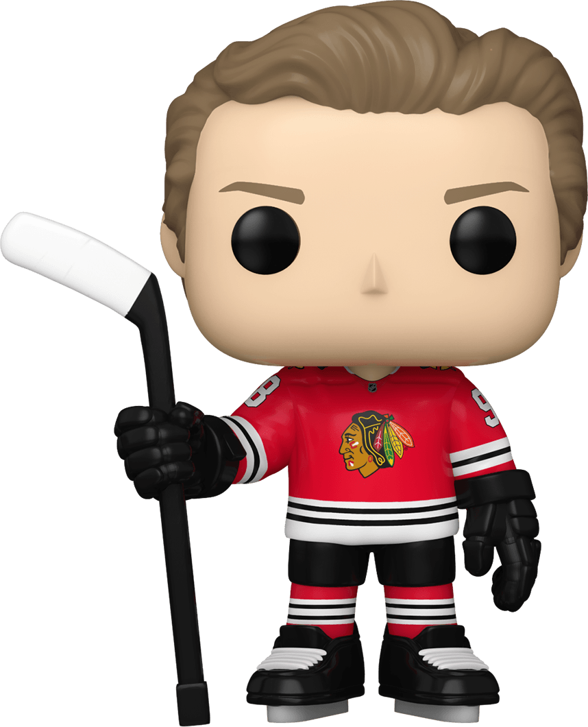 FUN83022 NHL: Blackhawks - Connor Bedard Pop! Vinyl - Funko - Titan Pop Culture