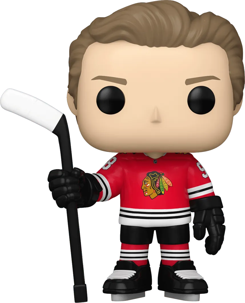 FUN83022 NHL: Blackhawks - Connor Bedard Pop! Vinyl - Funko - Titan Pop Culture