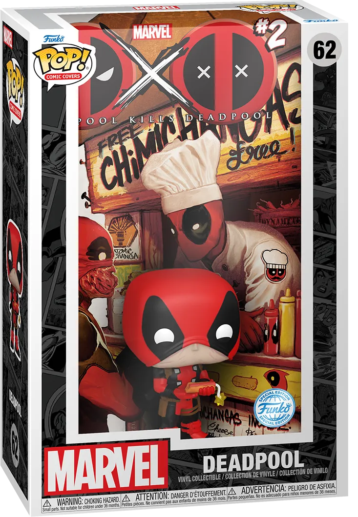 FUN83037 Marvel Comics - Deadpool vs Deadpool #2 US Exclusive Pop! Comic Cover [RS] - Funko - Titan Pop Culture