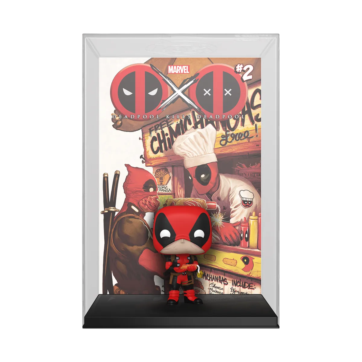 FUN83037 Marvel Comics - Deadpool vs Deadpool #2 US Exclusive Pop! Comic Cover [RS] - Funko - Titan Pop Culture