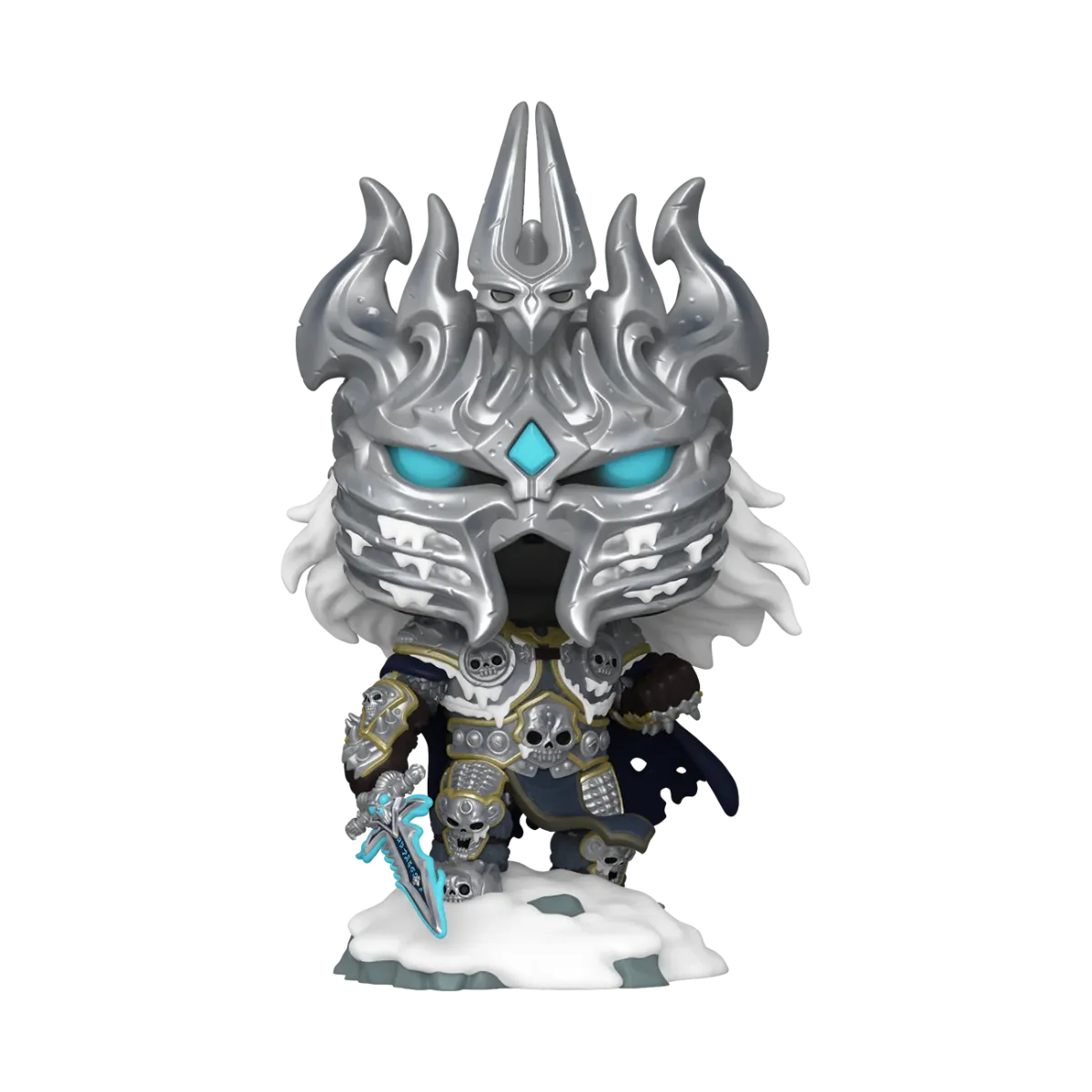 FUN83039 World of Warcraft: Wrath of the Lich King - Lich King Glow-in-the-Dark Pop! Game Covers Vinyl [RS] - Funko - Titan Pop Culture