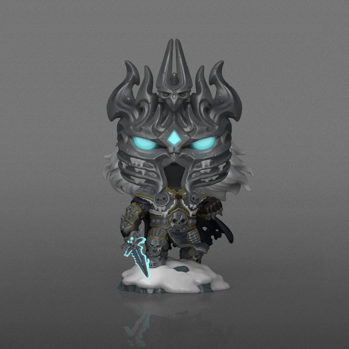 FUN83039 World of Warcraft: Wrath of the Lich King - Lich King Glow-in-the-Dark Pop! Game Covers Vinyl [RS] - Funko - Titan Pop Culture