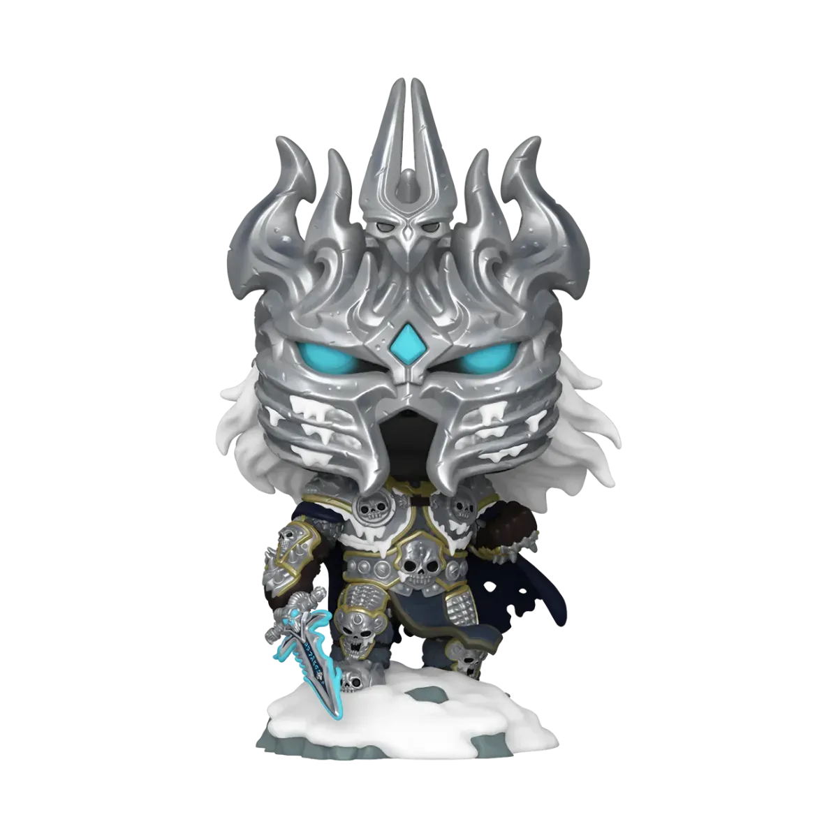 FUN83039 World of Warcraft: Wrath of the Lich King - The Lich King US Exclusive Glow Pop! Game Cover [RS] - Funko - Titan Pop Culture