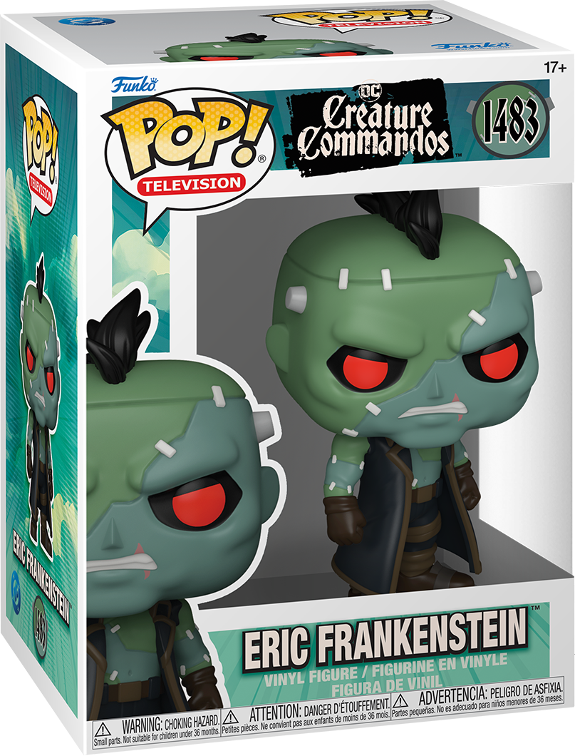 FUN83055 DC: Creature Commandos - Eric Frankenstein Pop! Vinyl - Funko - Titan Pop Culture