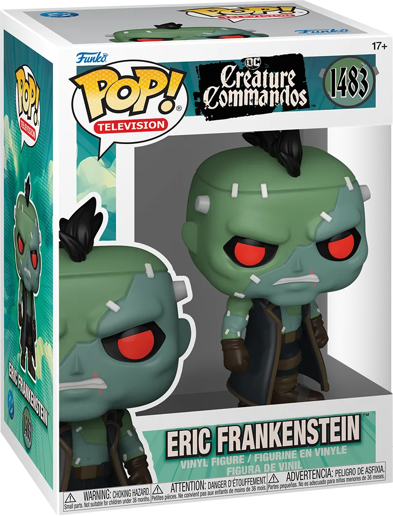 FUN83055 DC: Creature Commandos - Eric Frankenstein Pop! Vinyl - Funko - Titan Pop Culture