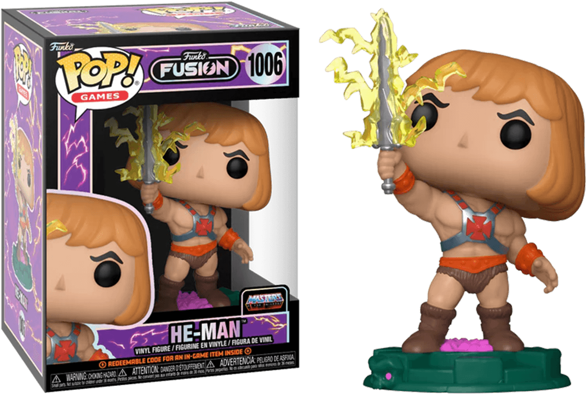 FUN83065 Funko Fusion - He-Man (with chase) Pop! Vinyl - Funko - Titan Pop Culture