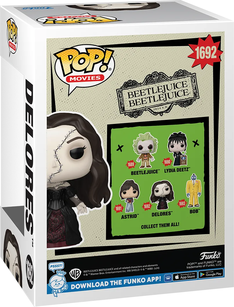 FUN83086 Beetlejuice Beetlejuice - Delores Pop! Vinyl - Funko - Titan Pop Culture