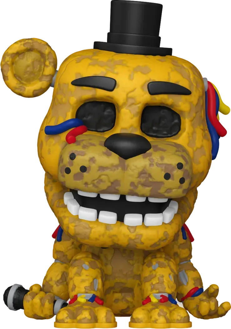 FUN83091 Five Nights at Freddy's - Withered Golden Freddy US Exclusive Pop! Vinyl [RS] - Funko - Titan Pop Culture