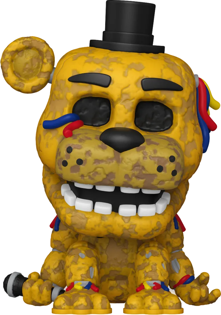 FUN83091 Five Nights at Freddy's - Withered Golden Freddy US Exclusive Pop! Vinyl [RS] - Funko - Titan Pop Culture