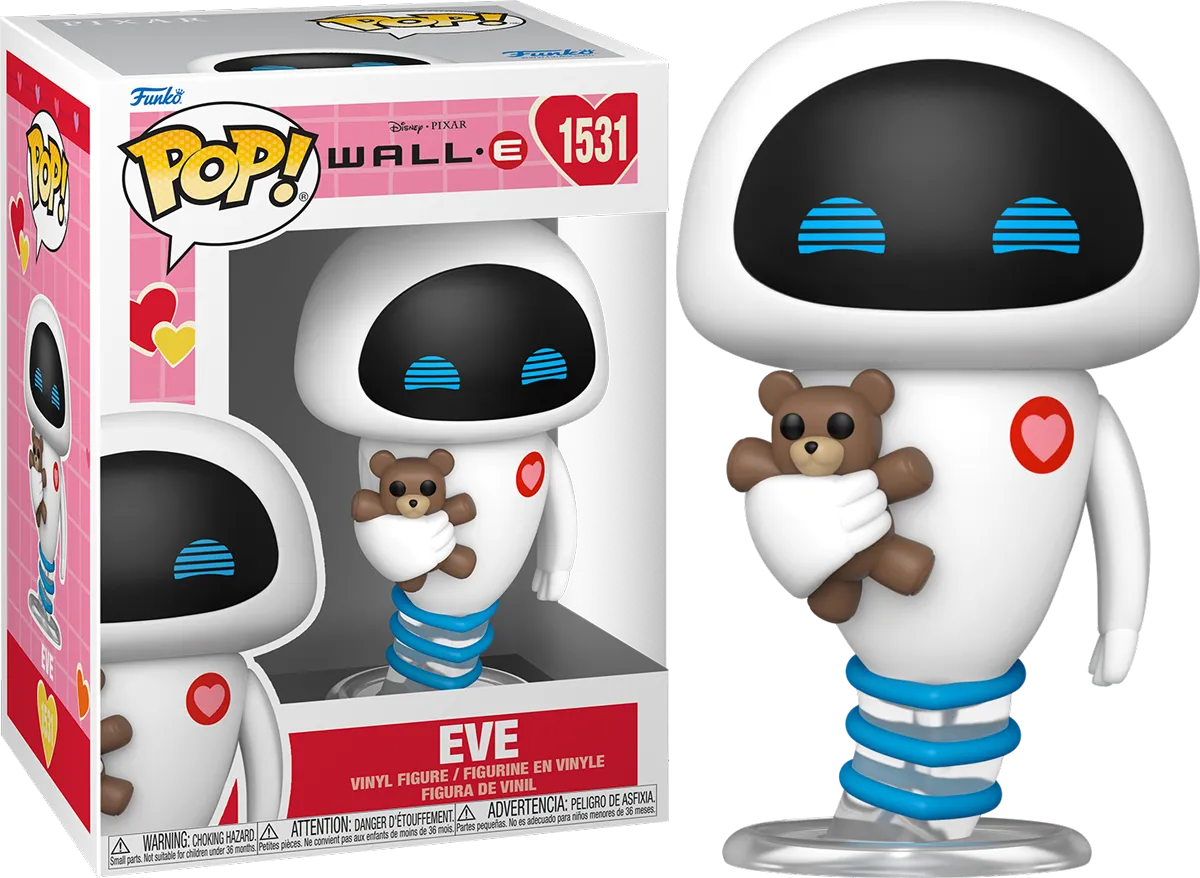 FUN83094 Wall-E - Eve Valentine Pop! Vinyl - Funko - Titan Pop Culture