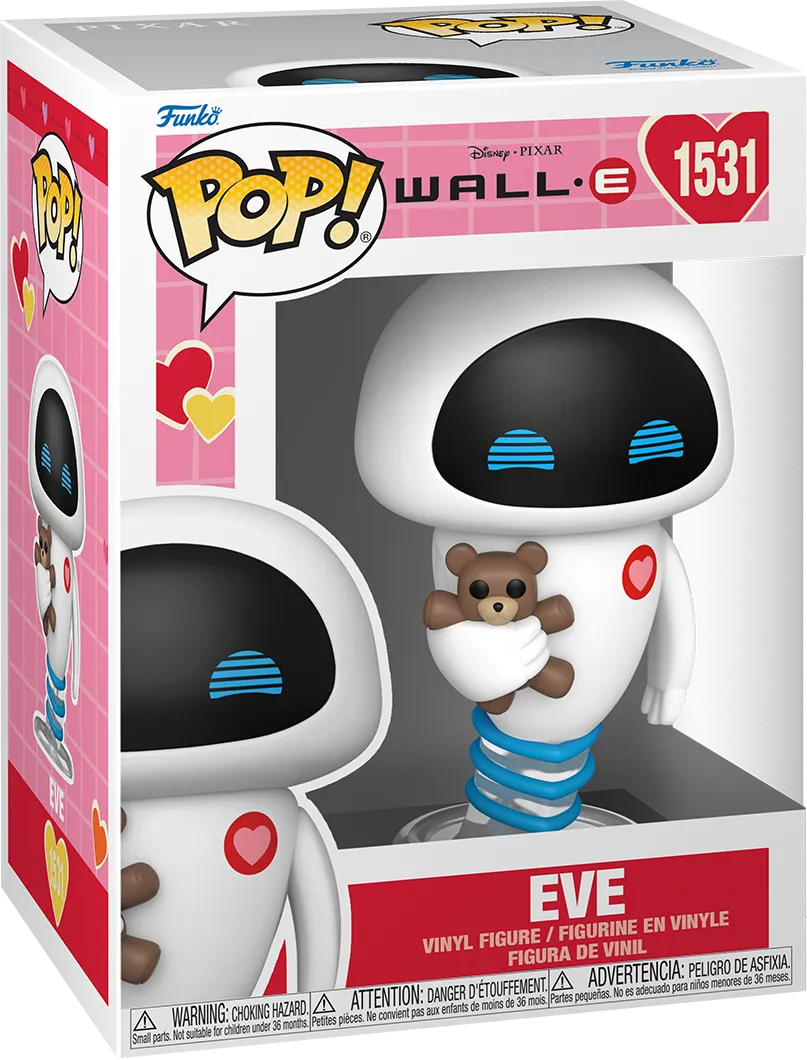 FUN83094 Wall-E - Eve Valentine Pop! Vinyl - Funko - Titan Pop Culture