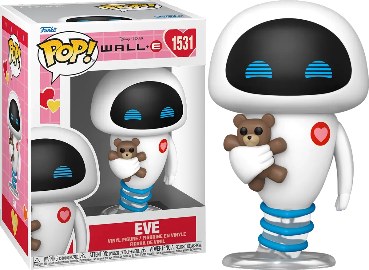 FUN83094 Wall-E - Eve Valentine Pop! Vinyl - Funko - Titan Pop Culture