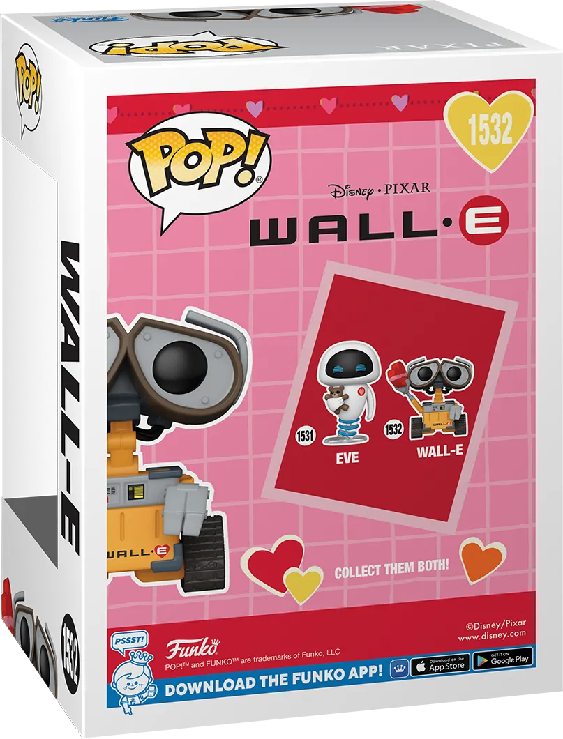 FUN83095 Wall-E - Wall-E Valentine Pop! Vinyl - Funko - Titan Pop Culture