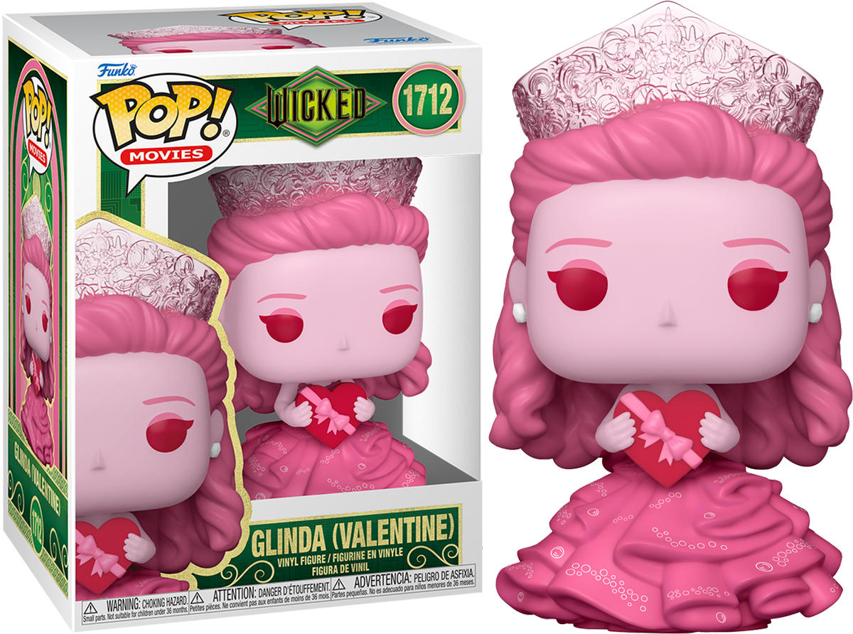 FUN83099 Wicked (2024) - Glinda (Valentine) Pop! Vinyl - Funko - Titan Pop Culture