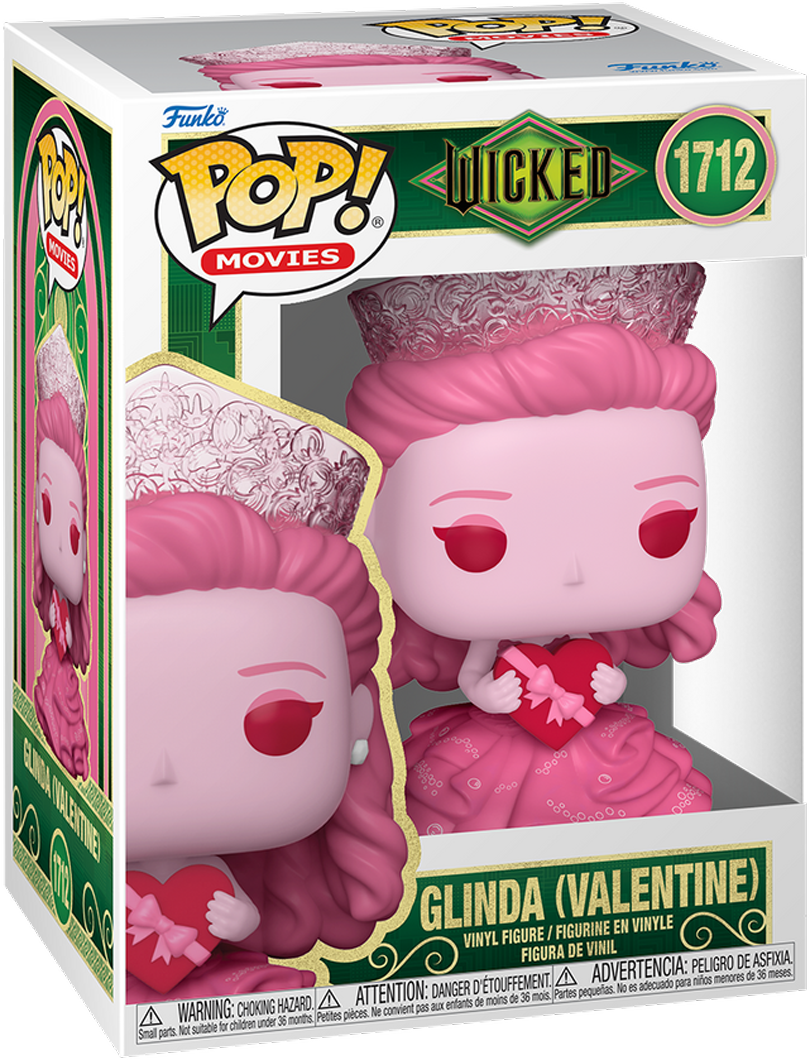 FUN83099 Wicked (2024) - Glinda (Valentine) Pop! Vinyl - Funko - Titan Pop Culture