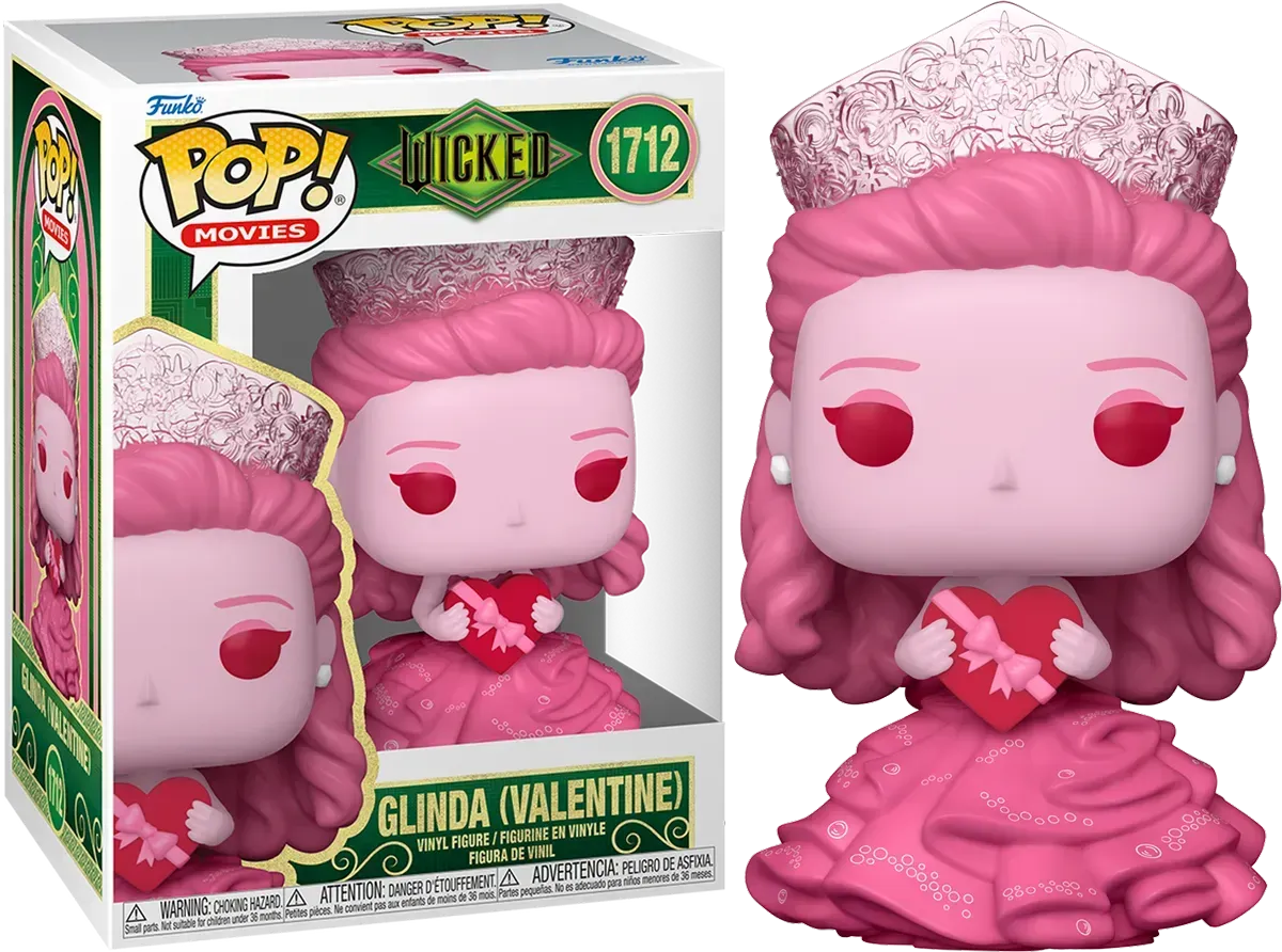 FUN83099 Wicked (2024) - Glinda (Valentine) Pop! Vinyl - Funko - Titan Pop Culture