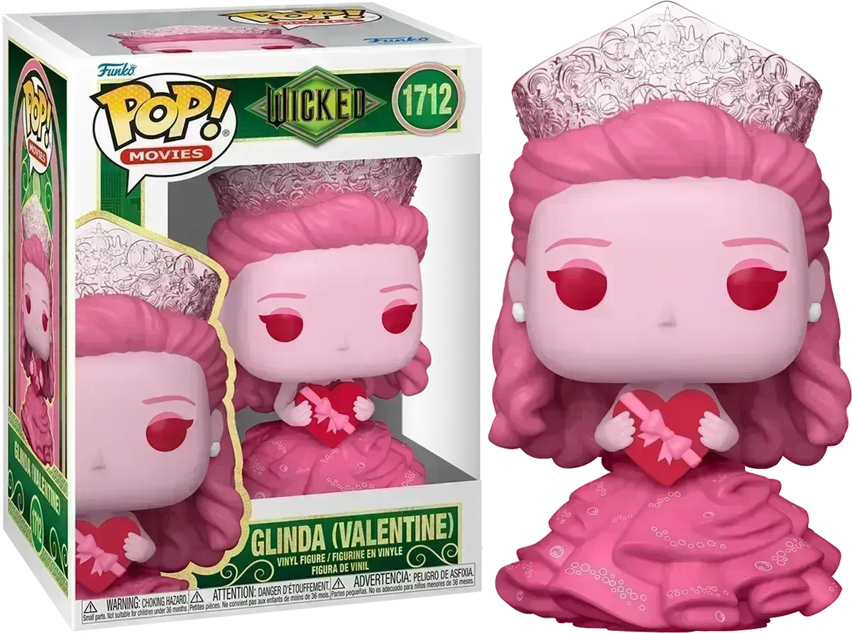 FUN83099 Wicked (2024) - Glinda (Valentine) Pop! Vinyl - Funko - Titan Pop Culture