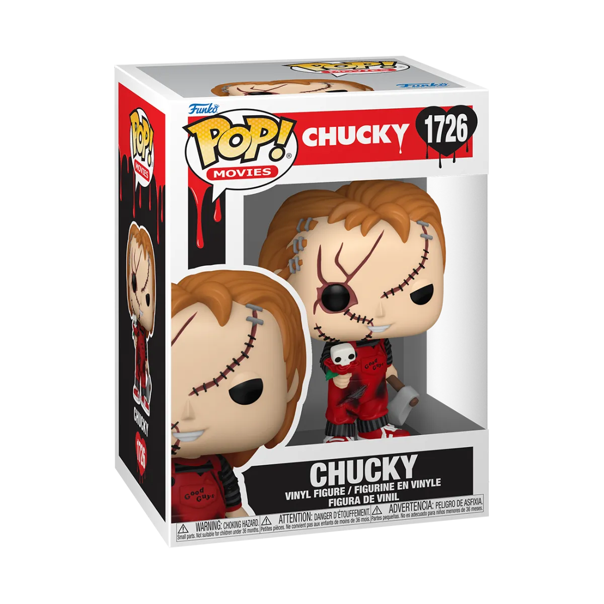 FUN83102 Child's Play - Chucky Valentine Pop! Vinyl - Funko - Titan Pop Culture