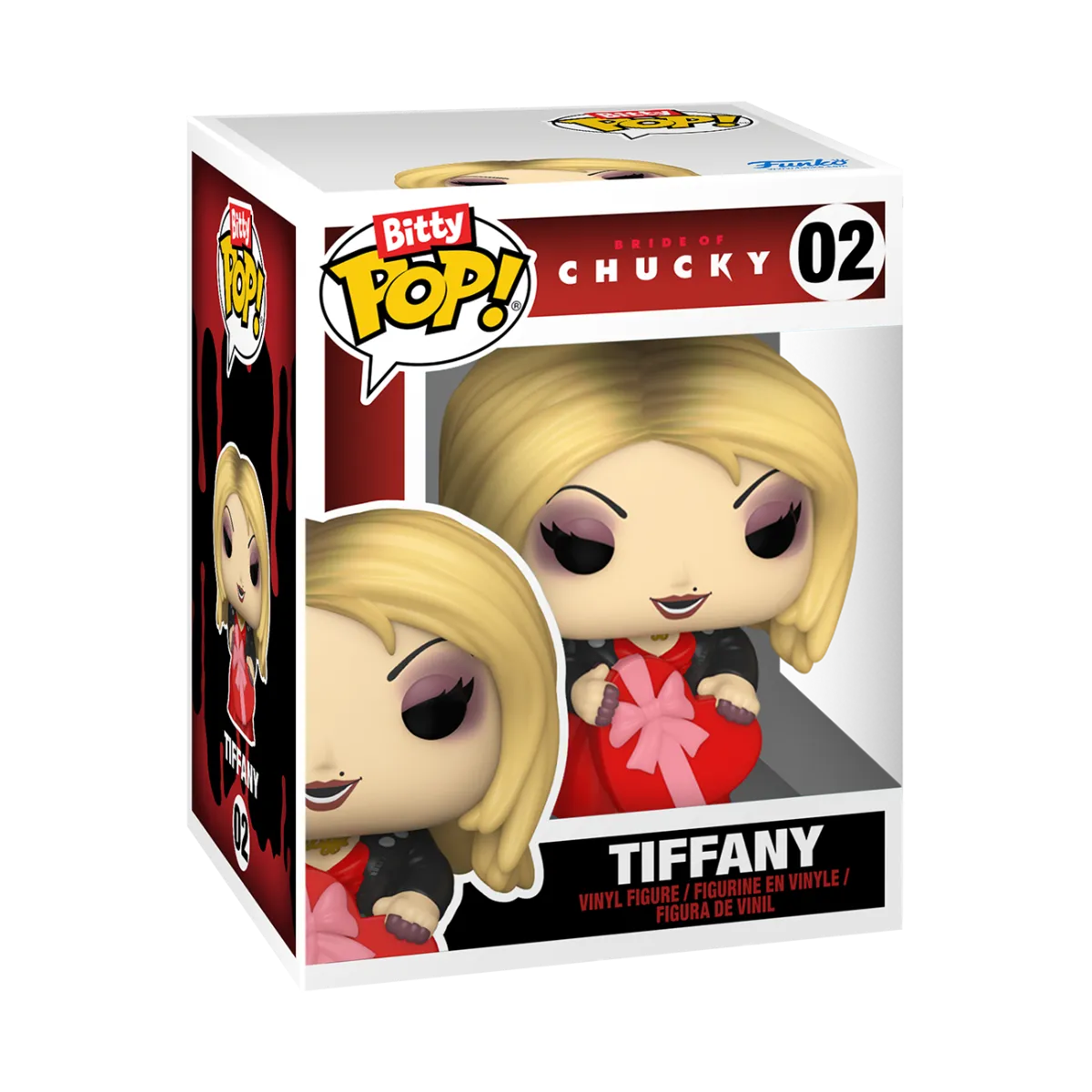 FUN83104 Child's Play - Chucky & Tiffany Valentines Bitty Pop! Bouquet 2-Pack - Funko - Titan Pop Culture