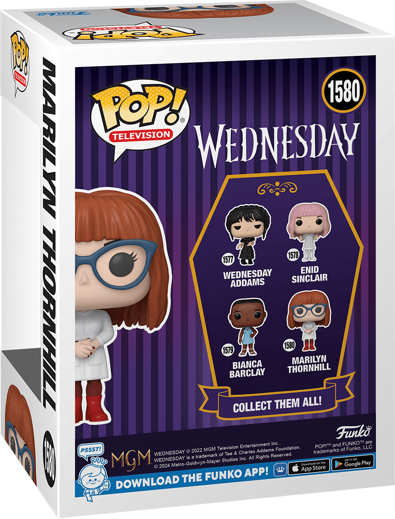 FUN83314 Wednesday (TV) - Marilyn Thornhill (Rave'N) Pop! Vinyl - Funko - Titan Pop Culture