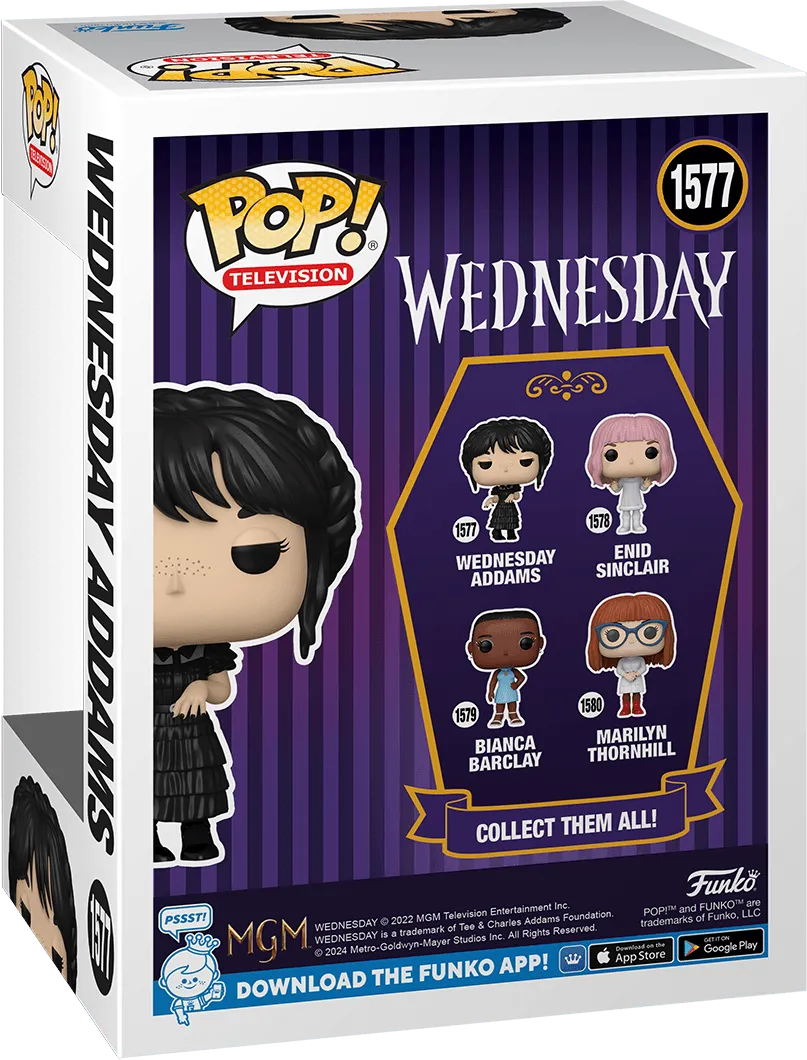 FUN83316 Wednesday (TV) - Wednesday Addams (Rave'N) Pop! Vinyl - Funko - Titan Pop Culture