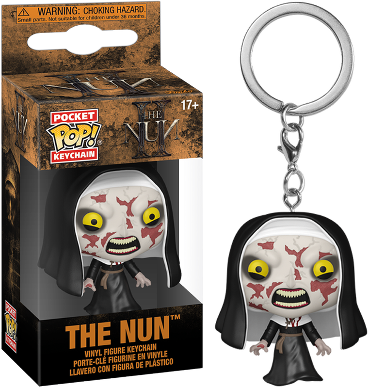 FUN83446 The Nun II - The Nun Pop! Keychain - Funko - Titan Pop Culture