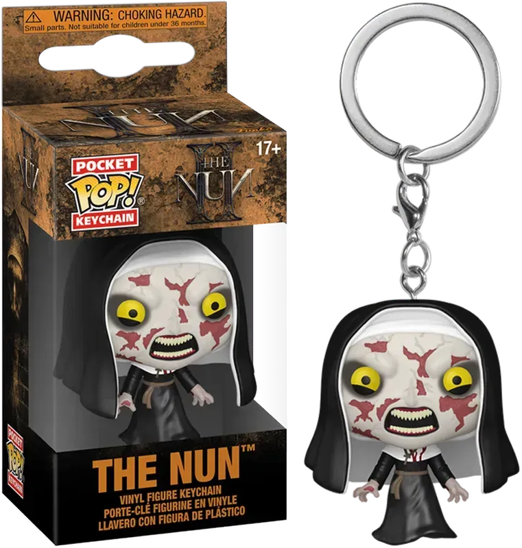 FUN83446 The Nun II - The Nun Pop! Keychain - Funko - Titan Pop Culture