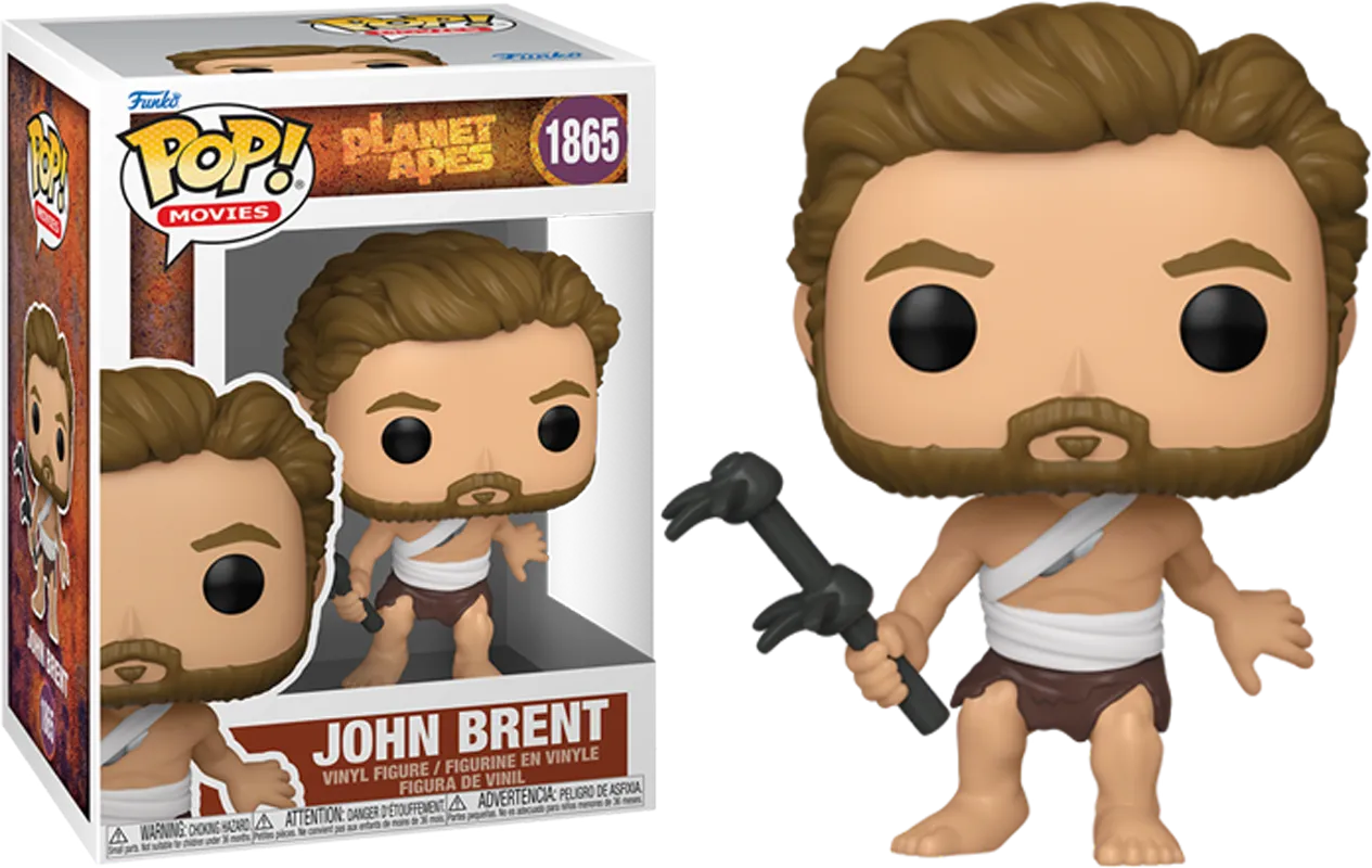 FUN83450 Planet of the Apes - John Brent Pop! Vinyl - Funko - Titan Pop Culture