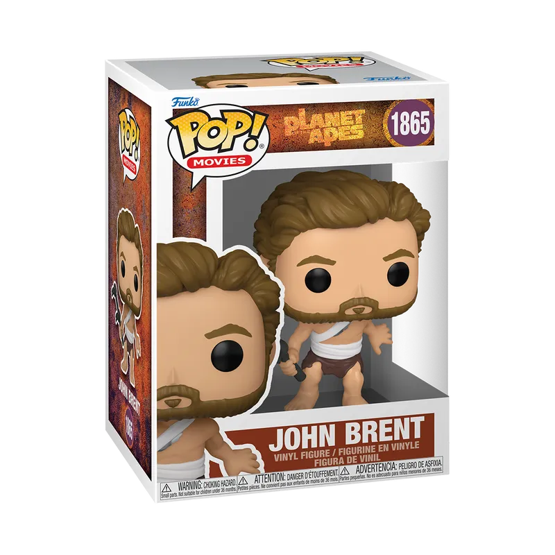 FUN83450 Planet of the Apes - John Brent Pop! Vinyl - Funko - Titan Pop Culture