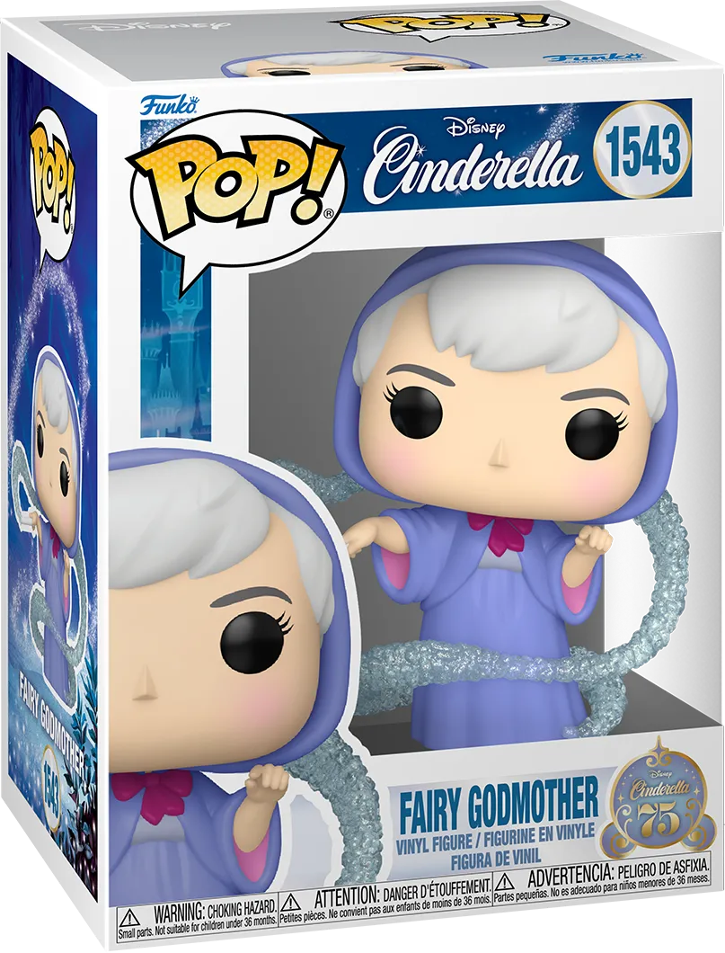 FUN83457 Cinderella (1950): 75th Anniversary - Fairy Godmother Pop! Vinyl - Funko - Titan Pop Culture