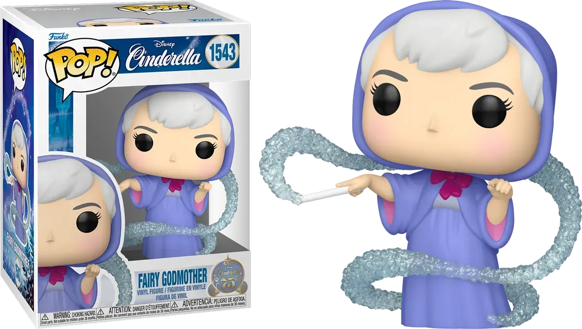 FUN83457 Cinderella (1950): 75th Anniversary - Fairy Godmother Pop! Vinyl - Funko - Titan Pop Culture