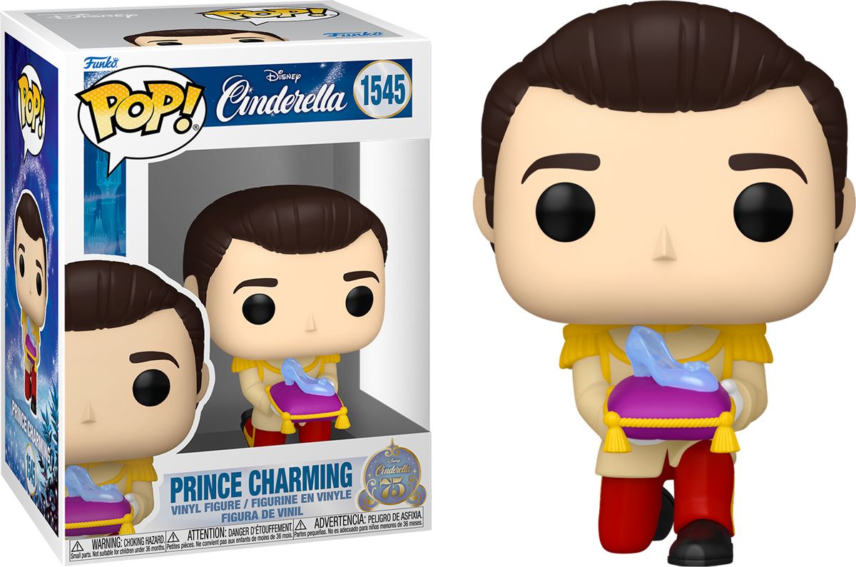 Cinderella (1950): 75th Anniversary - Prince Charming Pop! Vinyl