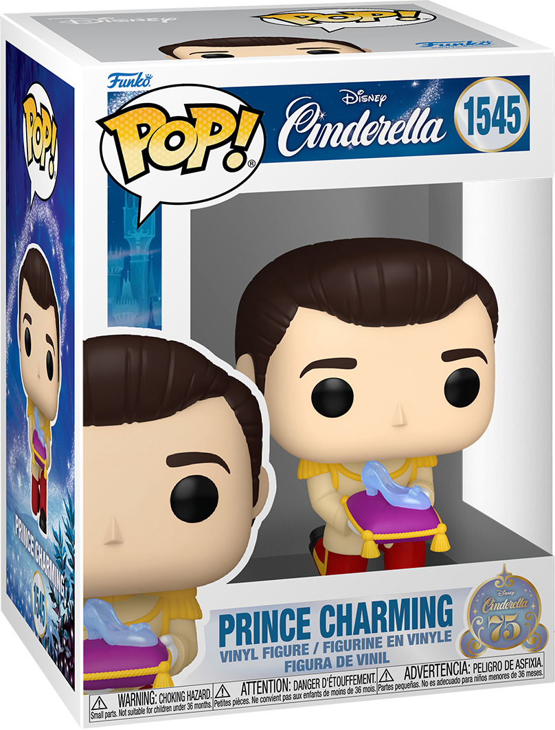 Cinderella (1950): 75th Anniversary - Prince Charming Pop! Vinyl