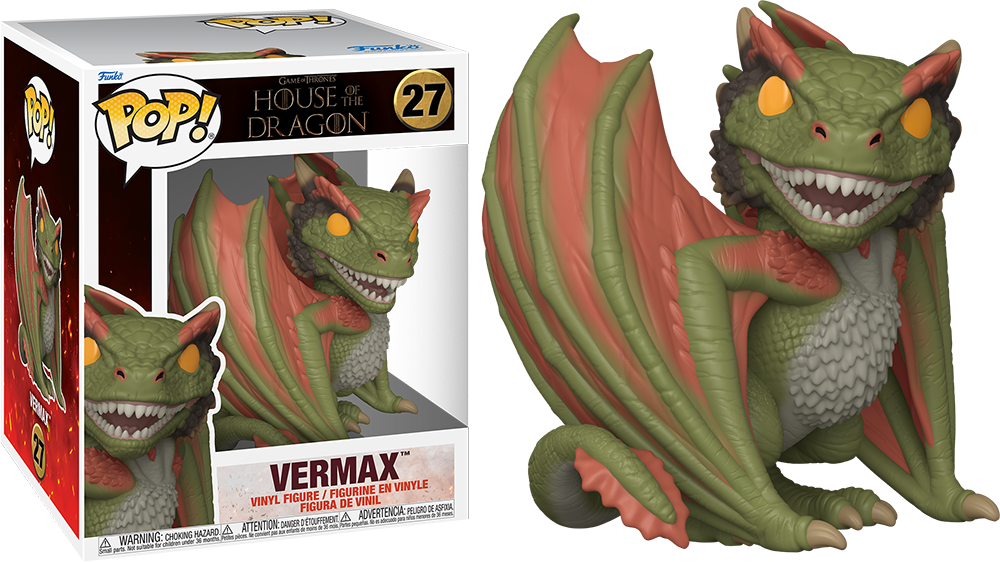 FUN83461 House of the Dragon - Vermax 6" Pop! Vinyl - Funko - Titan Pop Culture