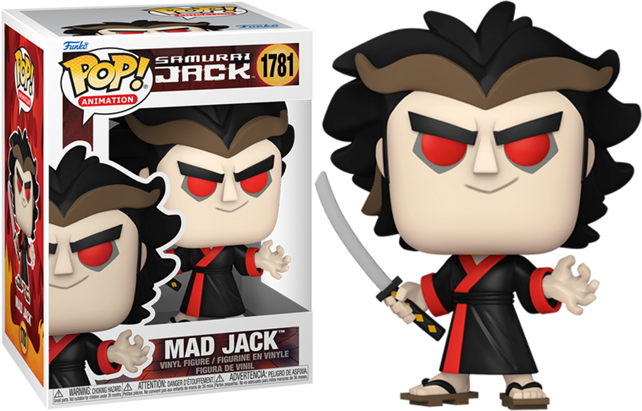 FUN83466 Samurai Jack - Mad Jack Pop! Vinyl - Funko - Titan Pop Culture