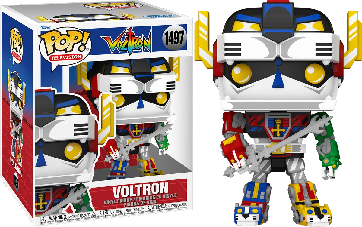 FUN83468 Voltron - Voltron Retro 6" Pop! Vinyl - Funko - Titan Pop Culture