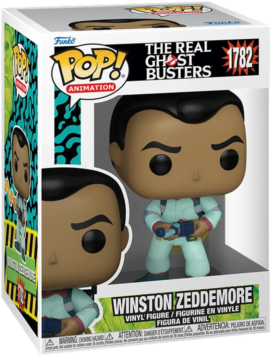 FUN83473 The Real Ghostbusters (TV'86) - Winston Zeddemore Pop! Vinyl - Funko - Titan Pop Culture