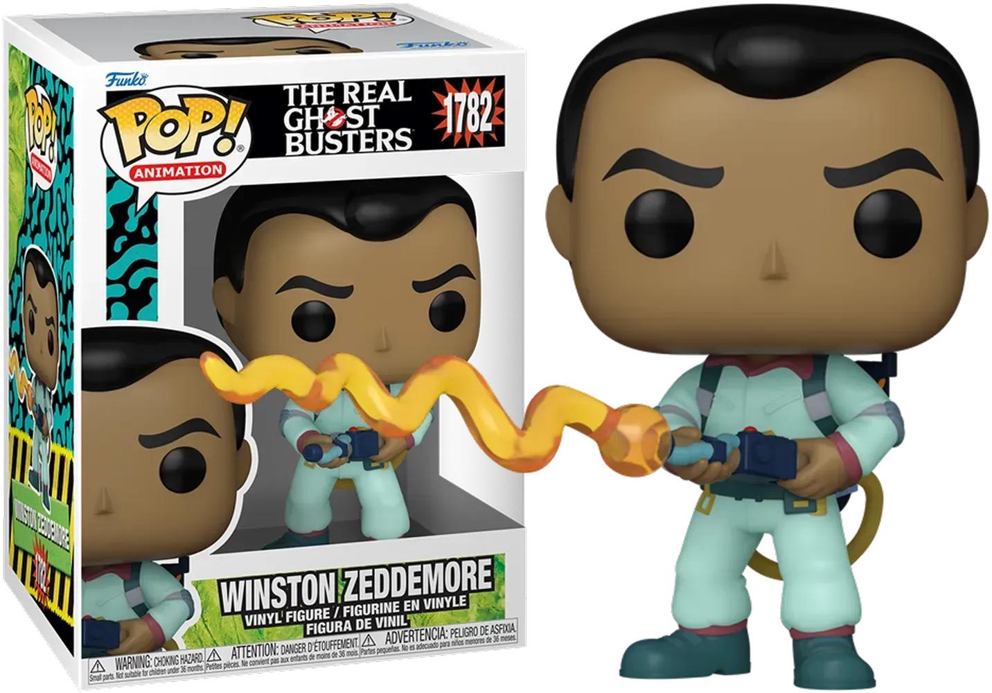 FUN83473 The Real Ghostbusters (TV'86) - Winston Zeddemore Pop! Vinyl - Funko - Titan Pop Culture