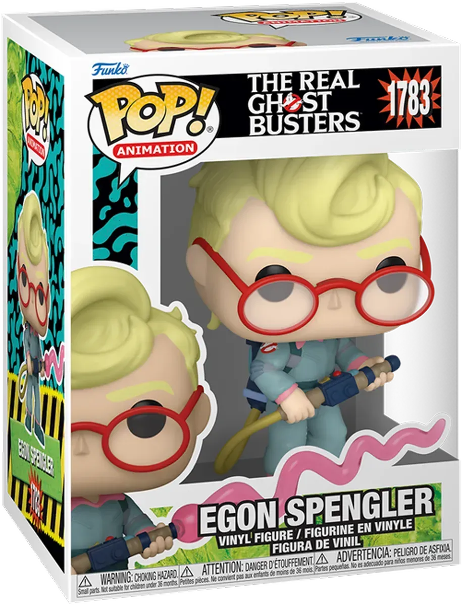 FUN83474 The Real Ghostbusters (TV'86) - Egon Spengler Pop! Vinyl - Funko - Titan Pop Culture