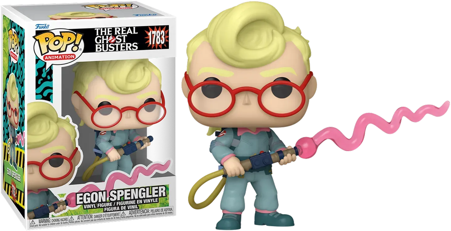 FUN83474 The Real Ghostbusters (TV'86) - Egon Spengler Pop! Vinyl - Funko - Titan Pop Culture