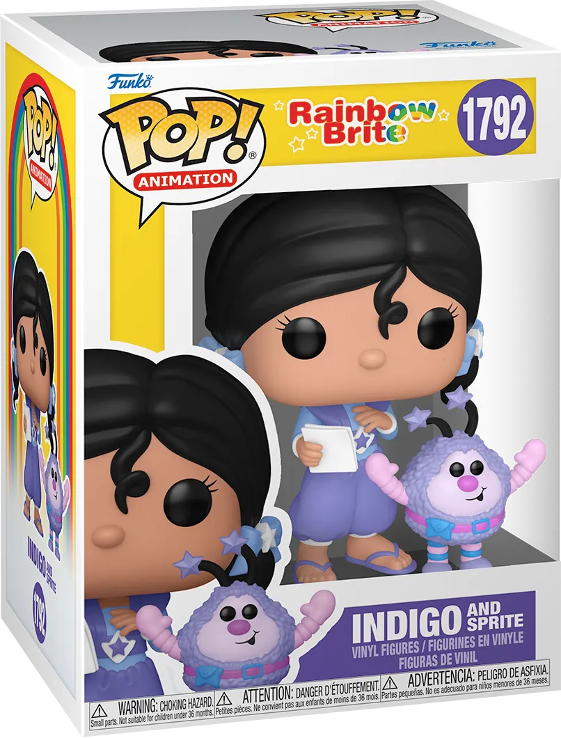 FUN83489 Rainbow Brite - Indigo and Hammy Pop! Vinyl - Funko - Titan Pop Culture