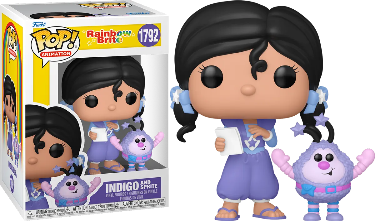 FUN83489 Rainbow Brite - Indigo and Hammy Pop! Vinyl - Funko - Titan Pop Culture