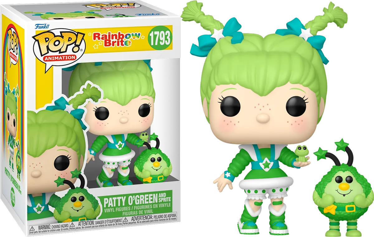 FUN83490 Rainbow Brite - Patty O'Green with Lucky Pop! Vinyl - Funko - Titan Pop Culture