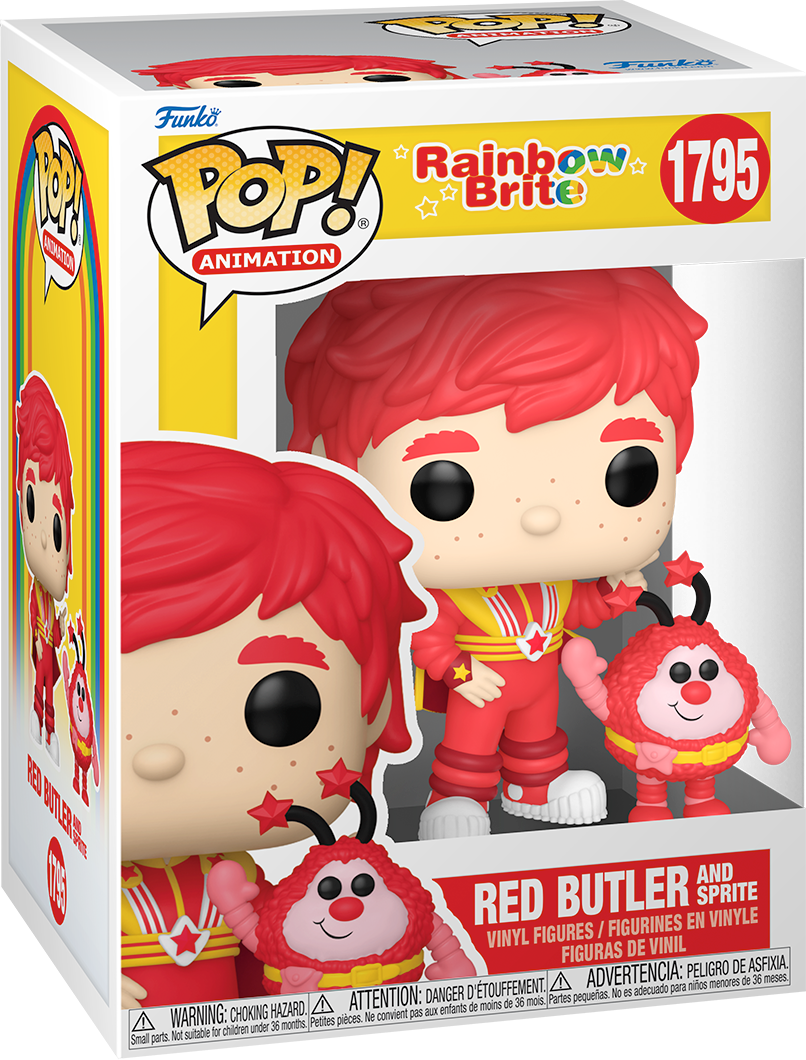 FUN83492 Rainbow Brite - Red Butler with Romeo Pop! Vinyl - Funko - Titan Pop Culture