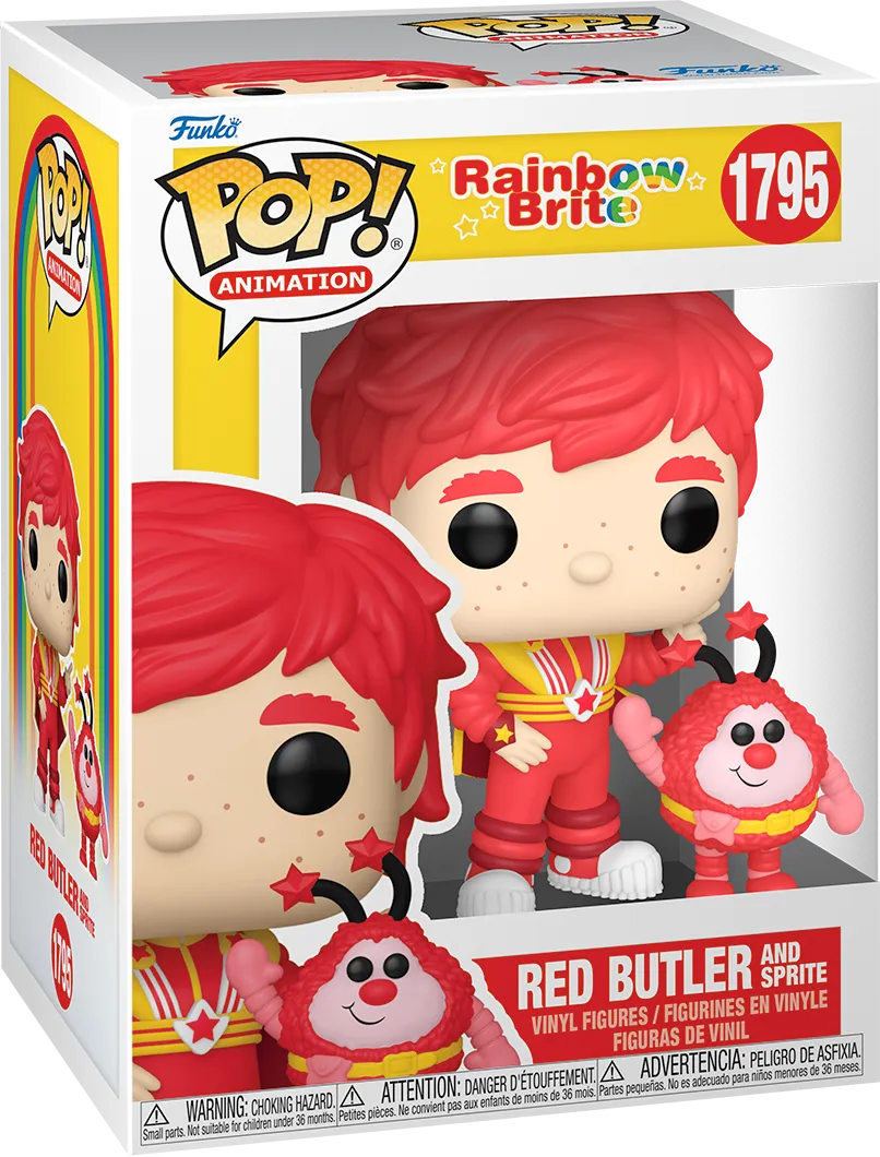 FUN83492 Rainbow Brite - Red Butler with Romeo Pop! Vinyl - Funko - Titan Pop Culture