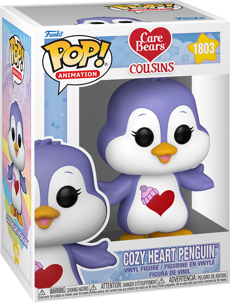 FUN83493 Care Bear Cousins - Cozy Heart Penguin Pop! Vinyl - Funko - Titan Pop Culture